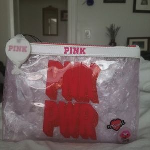 NWT VS PINK COSMETIC/ MAKE-UP BAG